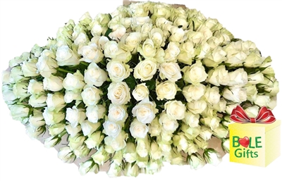 XLarge White Dove Bouquet