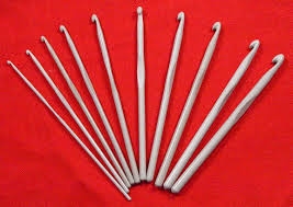 Crochet hooks sizes 0.60mm-6.00mm