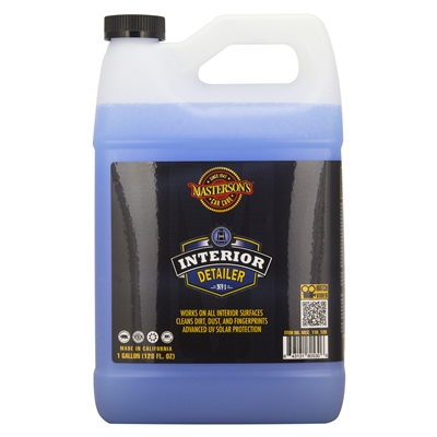 Adam's Interior Detailer (Gallon) - Total Car Interior Cleaner, Protectant  & Dressing | All Purpose Cleaner & Leather Conditioner | Vinyl, Dashboard