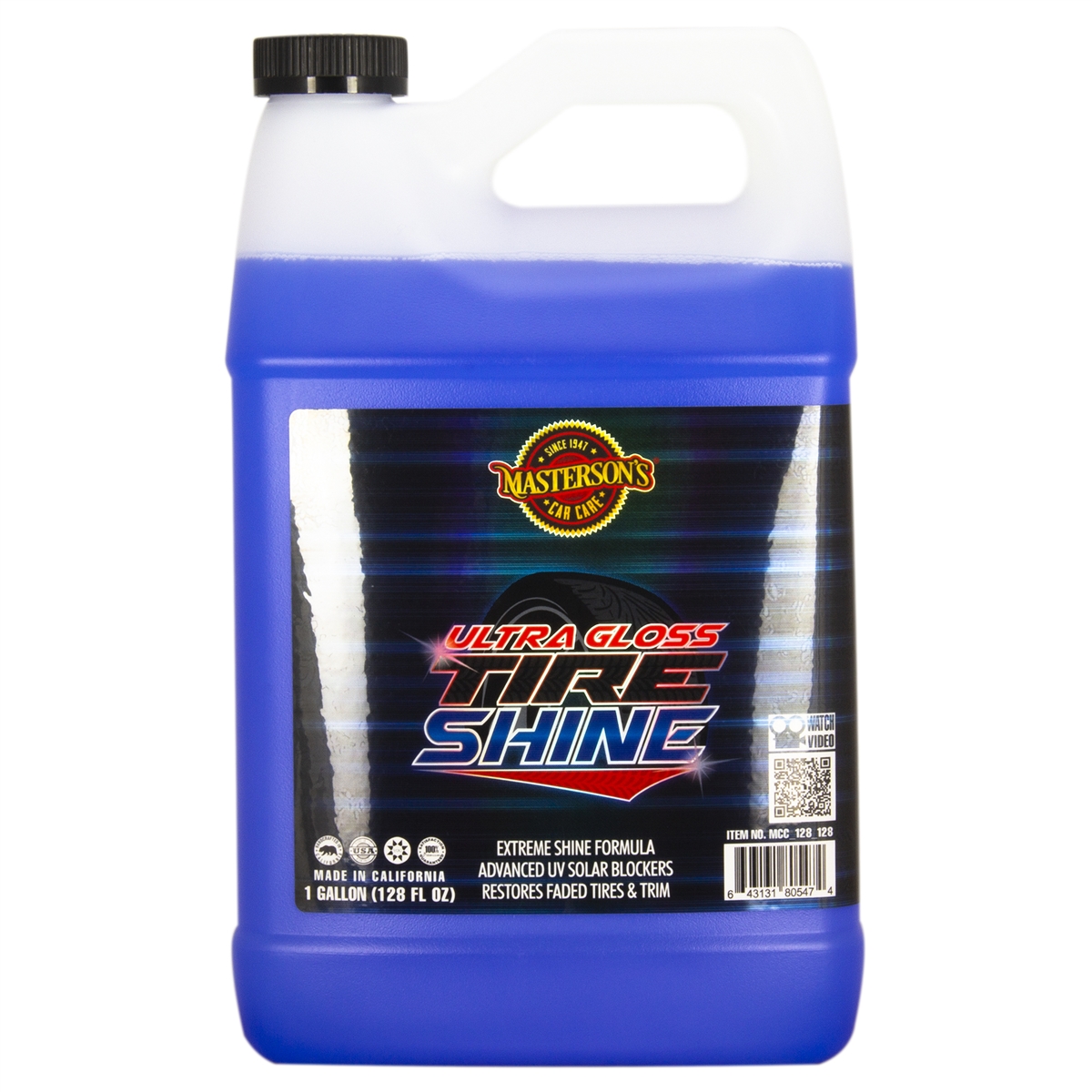 Wet Look Tire Shine-Premium 128 oz