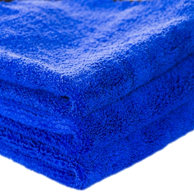 Fluffy Finish Blue Microfiber 16x16 (3-Pack) - MF_112_3