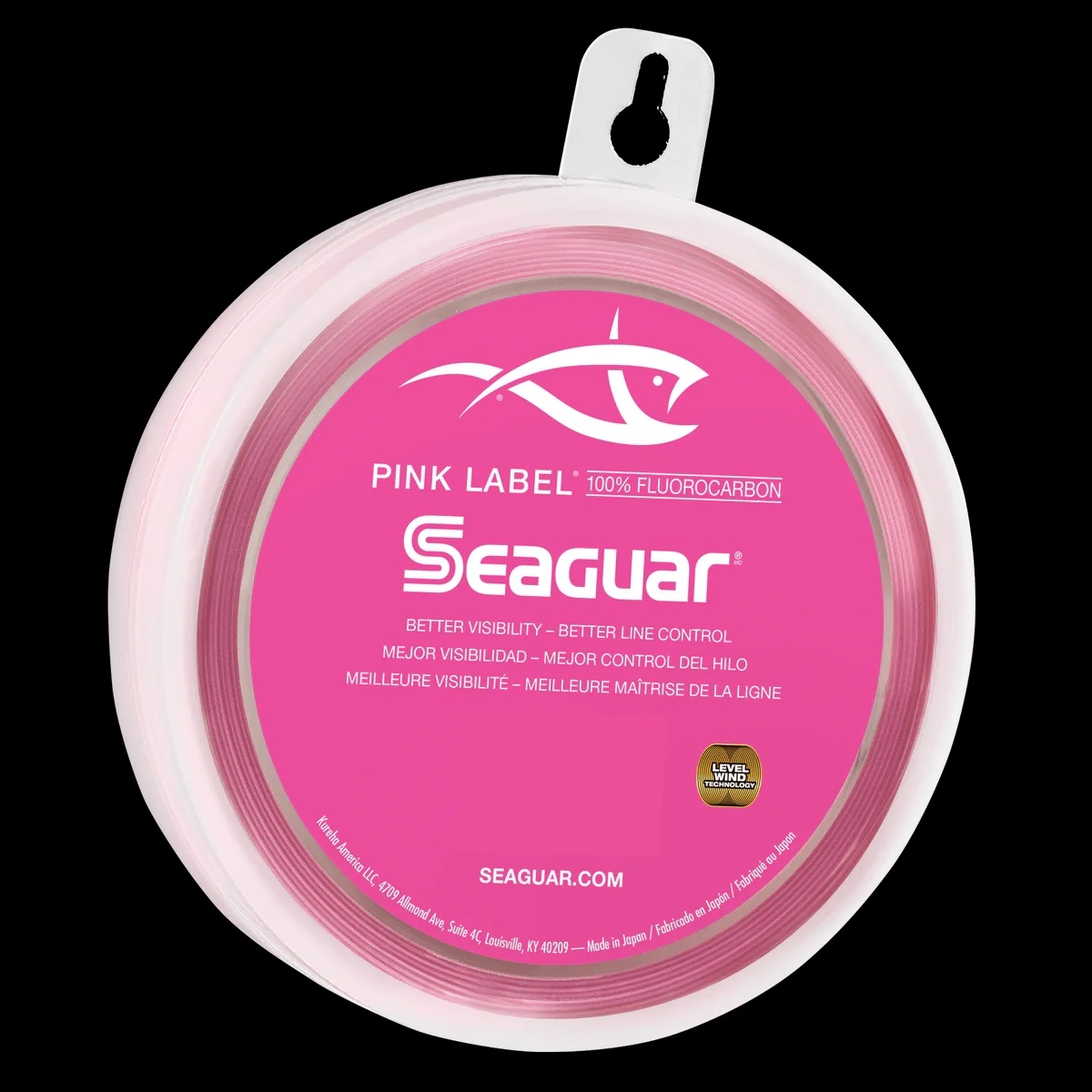 SEAGUAR PINK FLUOROCABON - (25-YARDS SELECT SIZE) 10-80LB