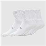 Footjoy Men's ComfortSOF Quarter 3-Pack Socks, White