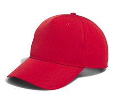 Golf Performance Crestable Hat,Red