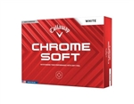 2024 Callaway Chrome Soft Golf Balls, White