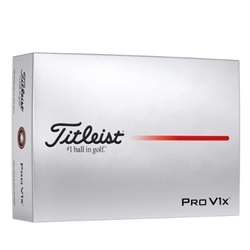 Titleist Pro V1x Golf Balls - White
