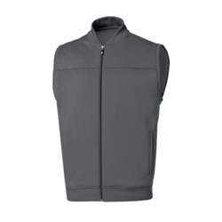 FootJoy FJ Full Zip Knit Vest, Charcoal