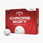 Callaway Chrome Soft Golf Balls - White