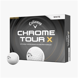 Callaway Chrome Tour X Golf Balls - White