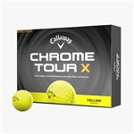 Callaway Chrome Tour X Golf Balls - Yellow