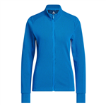 adidas Women's Performance Texture Full-Zip Jacket , Lucid Ray Blue