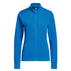 adidas Women's Performance Texture Full-Zip Jacket , Lucid Ray Blue