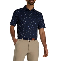 Footjoy Men’s Clam Bake Polo, Navy