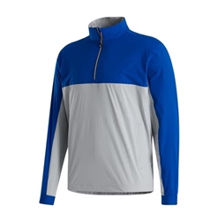 Footjoy Hydroknit Waterproof Pullover, Royal/Silver