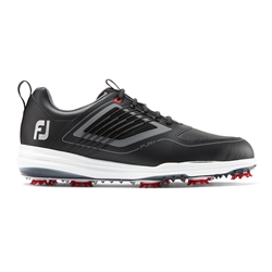 FootJoy FJ Fury Spiked Golf Shoes, Black -Style #51103