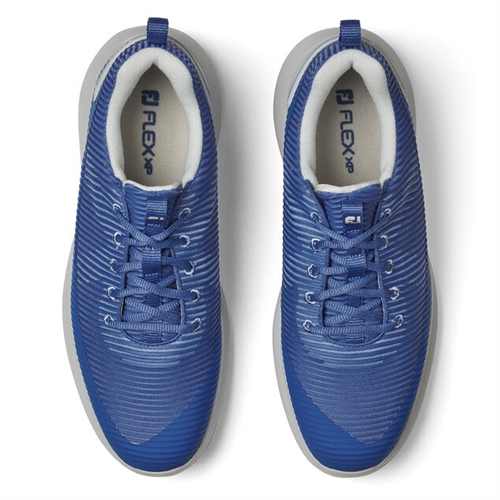 FootJoy FJ Flex XP Spikeless Golf Shoes, Blue -Style #56252