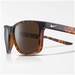 Nike EV1122-202 Endeavor Sunglasses Matte Tortoise Frame Brown Lens