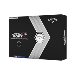 Callaway 2022 Chrome Soft X Golf Ball (1 Dozen)