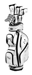 Tour Edge Women's Lady Edge 16-Piece Complete Golf Set With Cart Bag