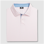 Footjoy Irongate Lisle Polo - White/Orange