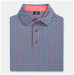 Footjoy Flower Bud Lisle Polo - Navy