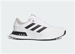 Adidas Men's S2G 24 Leather Spikeless Golf Shoes, White/Black