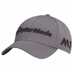 TaylorMade Golf Tour Radar Adjustable Golf Hat, Grey