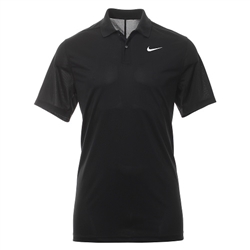 Mens Nike Dry Vapor Solid Polo Custom Logo Golf Shirt - Color Black