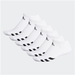 adidas Golf Socks- 6 Pack- Color White