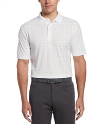 Callaway Solid Short Sleeve Golf Polo, White