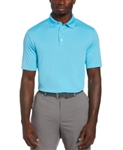 Callaway Solid Short Sleeve Golf Polo, Blue Atol