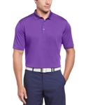 Callaway Solid Short Sleeve Golf Polo, Purple