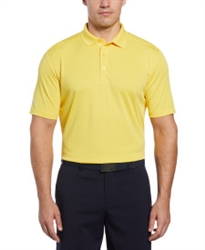 Callaway Solid Short Sleeve Golf Polo, Lemon Zest