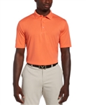 Callaway Solid Short Sleeve Golf Polo, Hot Coral