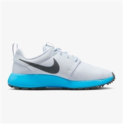 Nike Roshe 2 NN Spikeless Golf Shoes, White/Aqua