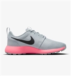 Nike Unisex Roshe 2 NN Spikeless Golf Shoes, Grey/Pink
