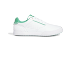 Adidas Retrocross Spikeless Golf Shoes, White/Green