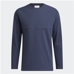 adidas Mens Hybrid Long Sleeve Shirt - Navy