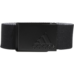 Adidas Golf Reversible Web Belt - Black / Grey