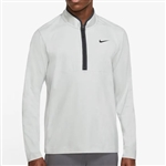 Nike Men’s Dri-Fit Victory Heather Half Zip, White