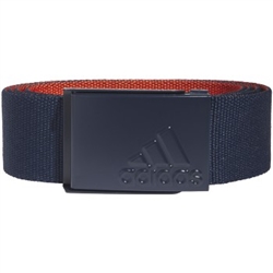 Adidas Golf Reversible Web Belt - Navy / Orange