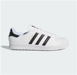 Adidas Unisex Superstar Spikeless Golf Shoes, White