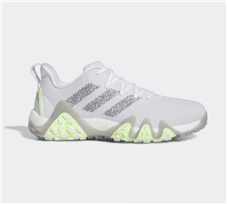 adidas CodeChaos 22 Spikeless Golf Shoe, White/Lime