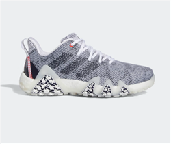 adidas CodeChaos 22 Spikeless Golf Shoe, White/Navy