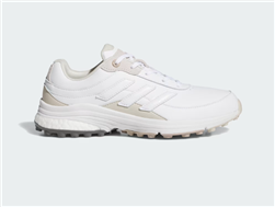 adidas Women’s Zoysia Spikeless Golf Shoes, White/Tan