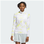 Adidas Women’s Printed Quarterzip, White