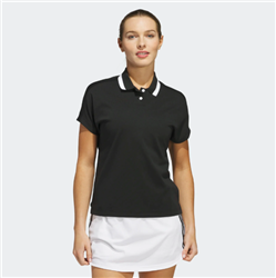 adidas Women's Go To Polo Shirt, Black/White