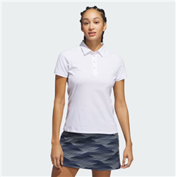 adidas Women's Tour Twistknit Polo, White