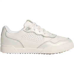 Adidas Women’s Retrocross 25 Spikeless Golf Shoes, White/Silver