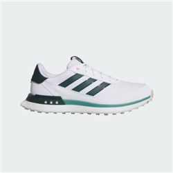Adidas Men's S2G Spikeless Golf Shoes, White/Wonder Silver